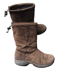 Merrell Wo’s Sz 8 Brown Suede Primo Chill Massif Winter Boot Casual Outdoor Snow